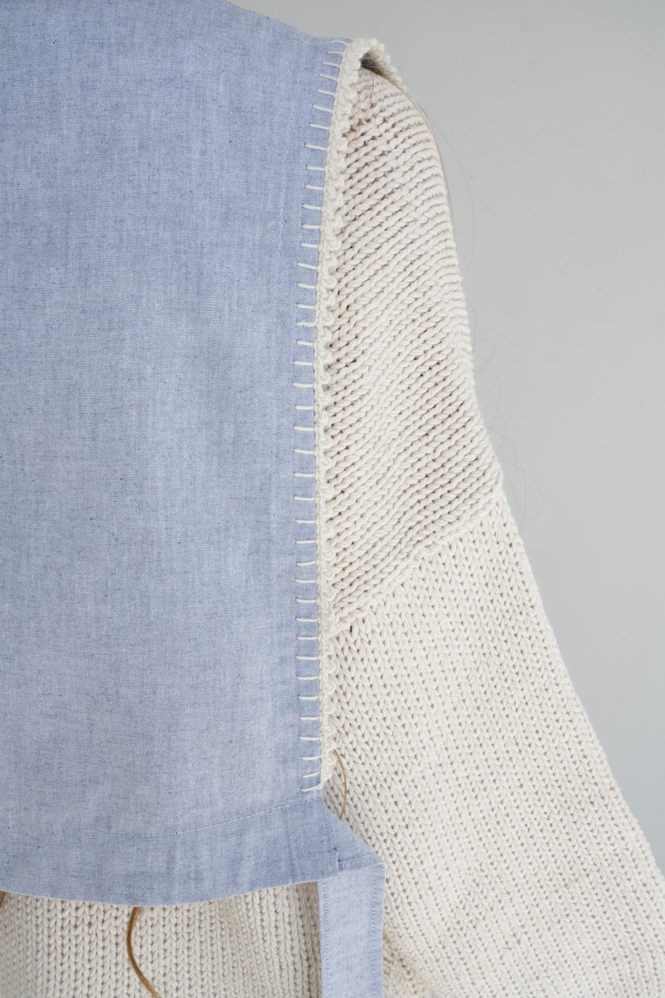 AROMITA SLIPOVER TOP - SKY