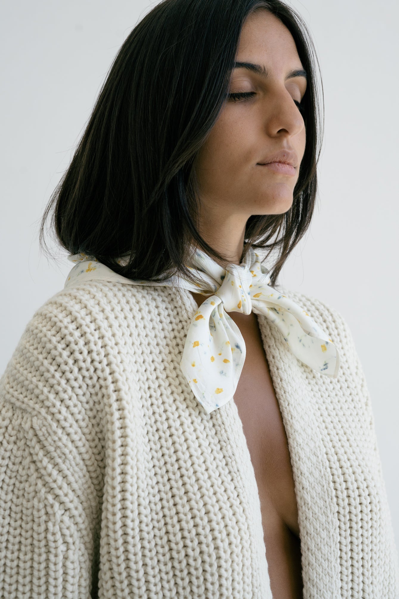 CEDRO CARDIGAN - IVORY