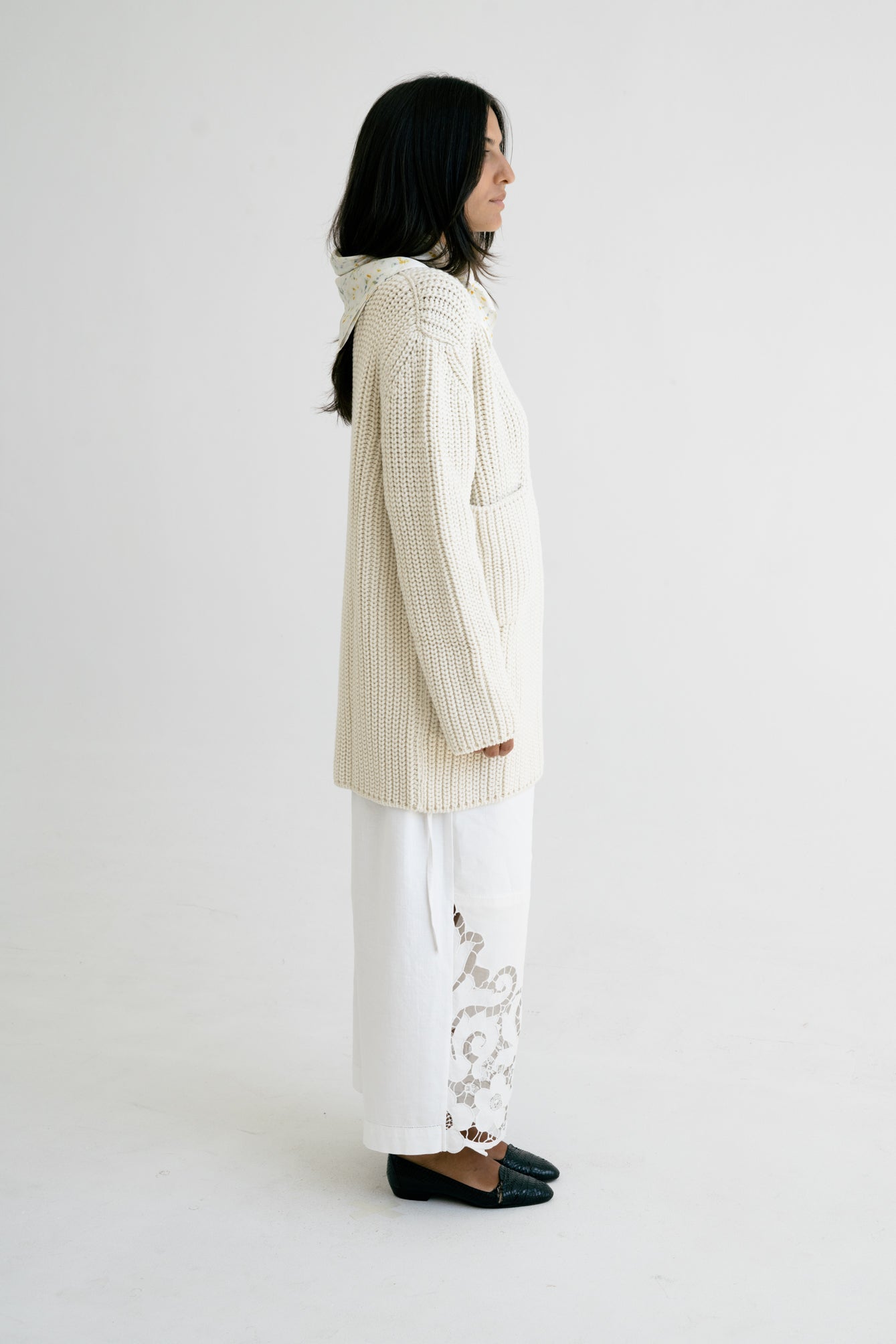 CEDRO CARDIGAN - IVORY