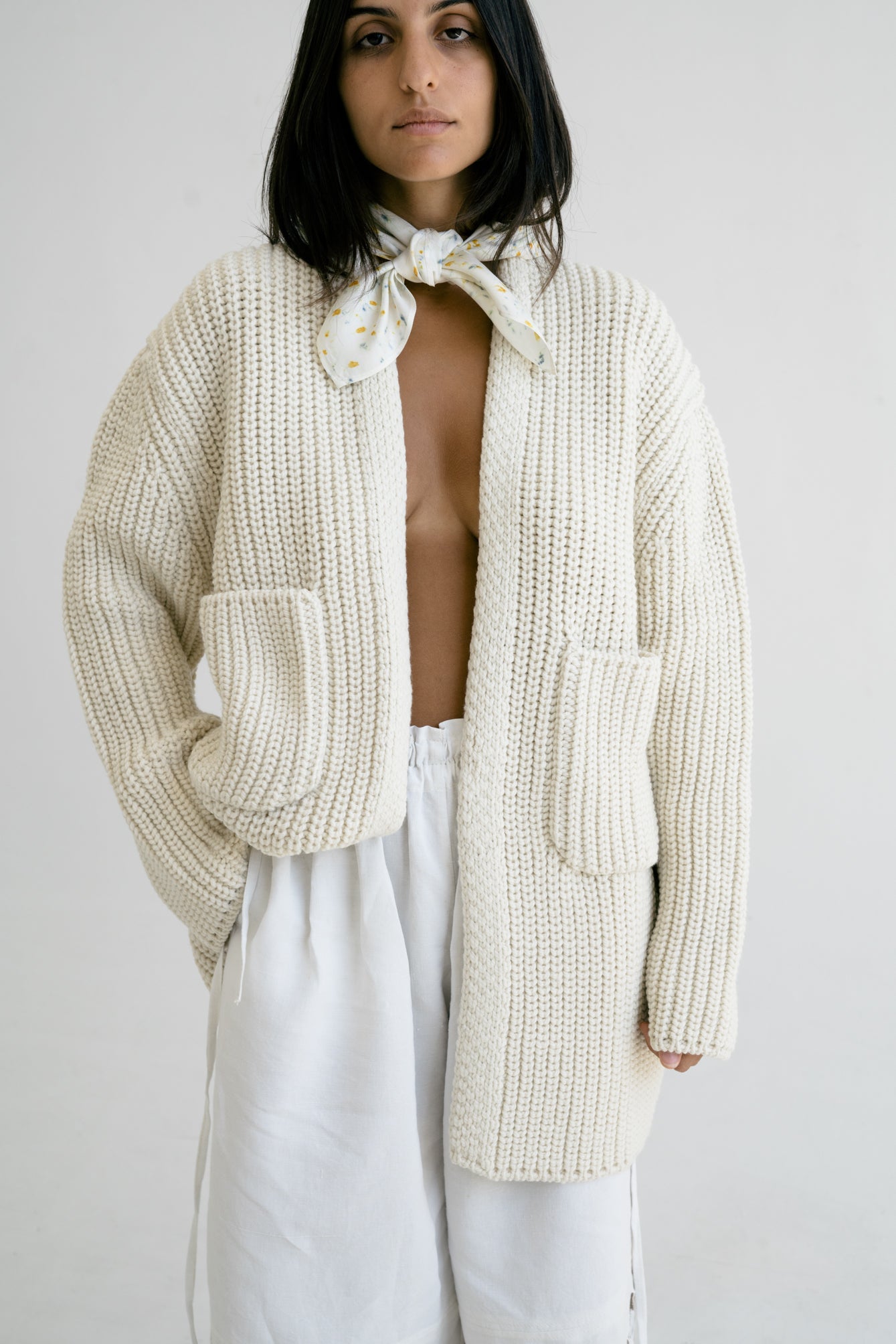 CEDRO CARDIGAN - IVORY