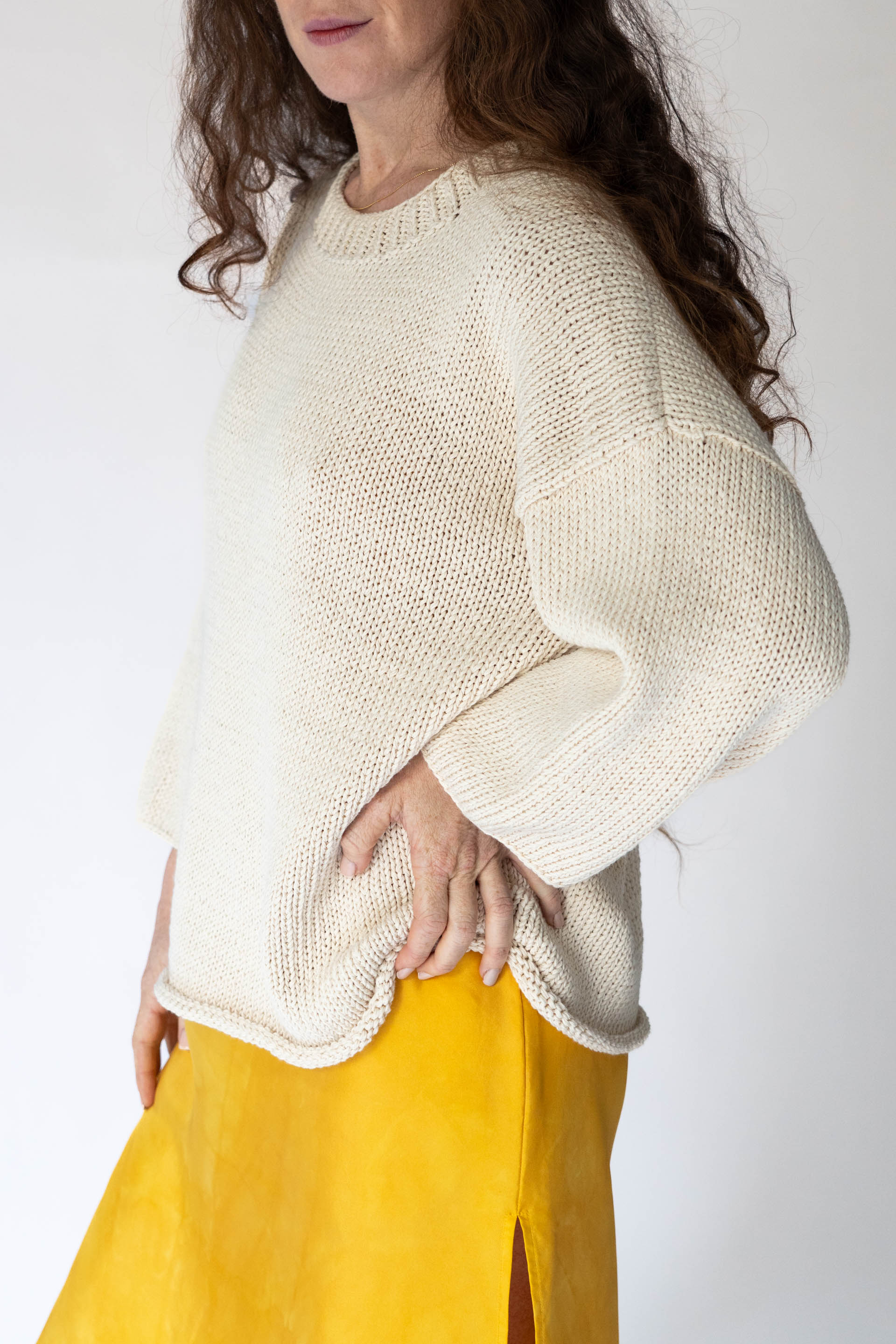 PUNO JUMPER - IVORY for Sally
