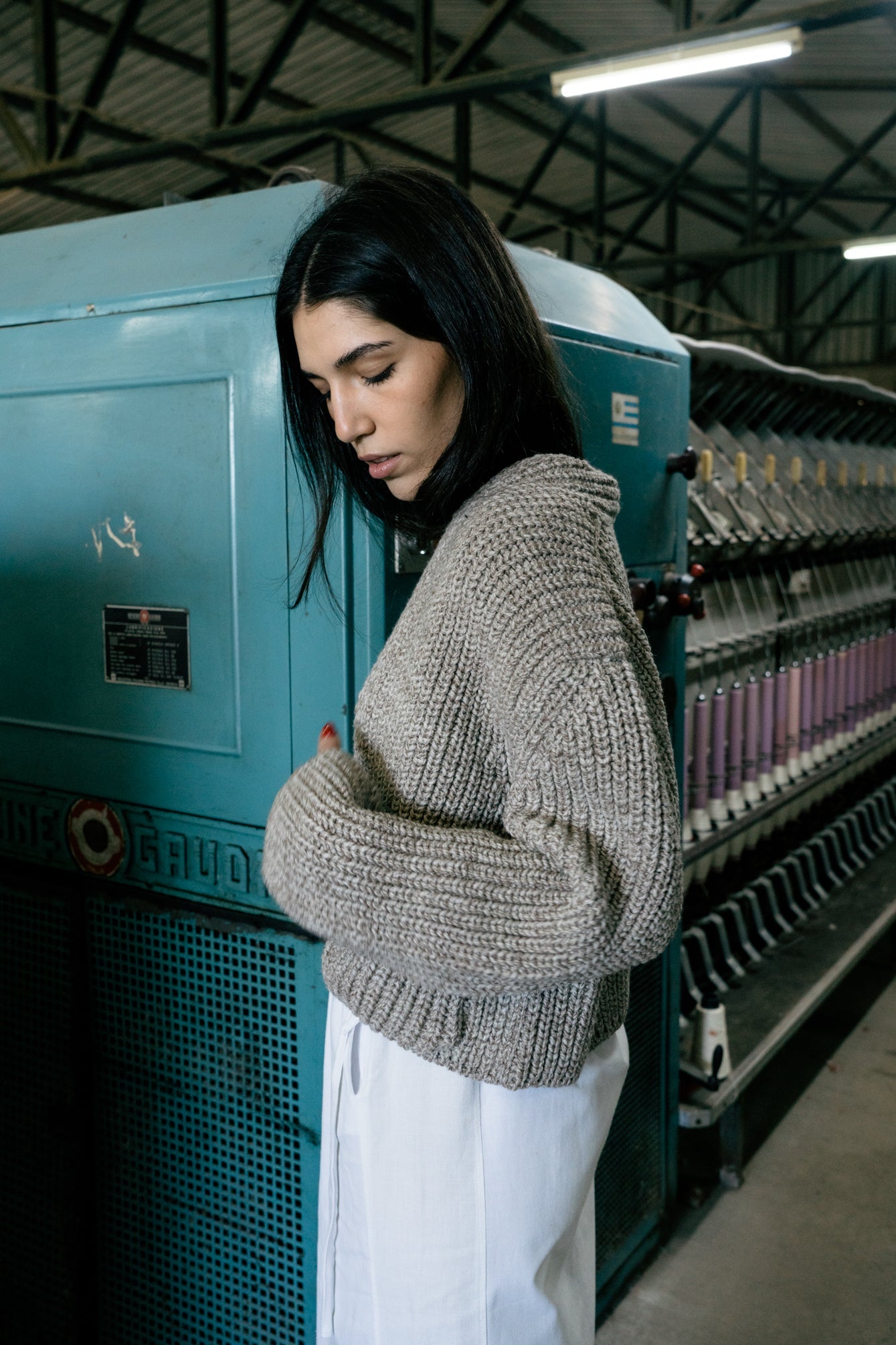 BOJ CARDIGAN - STONE - ound - KNITS