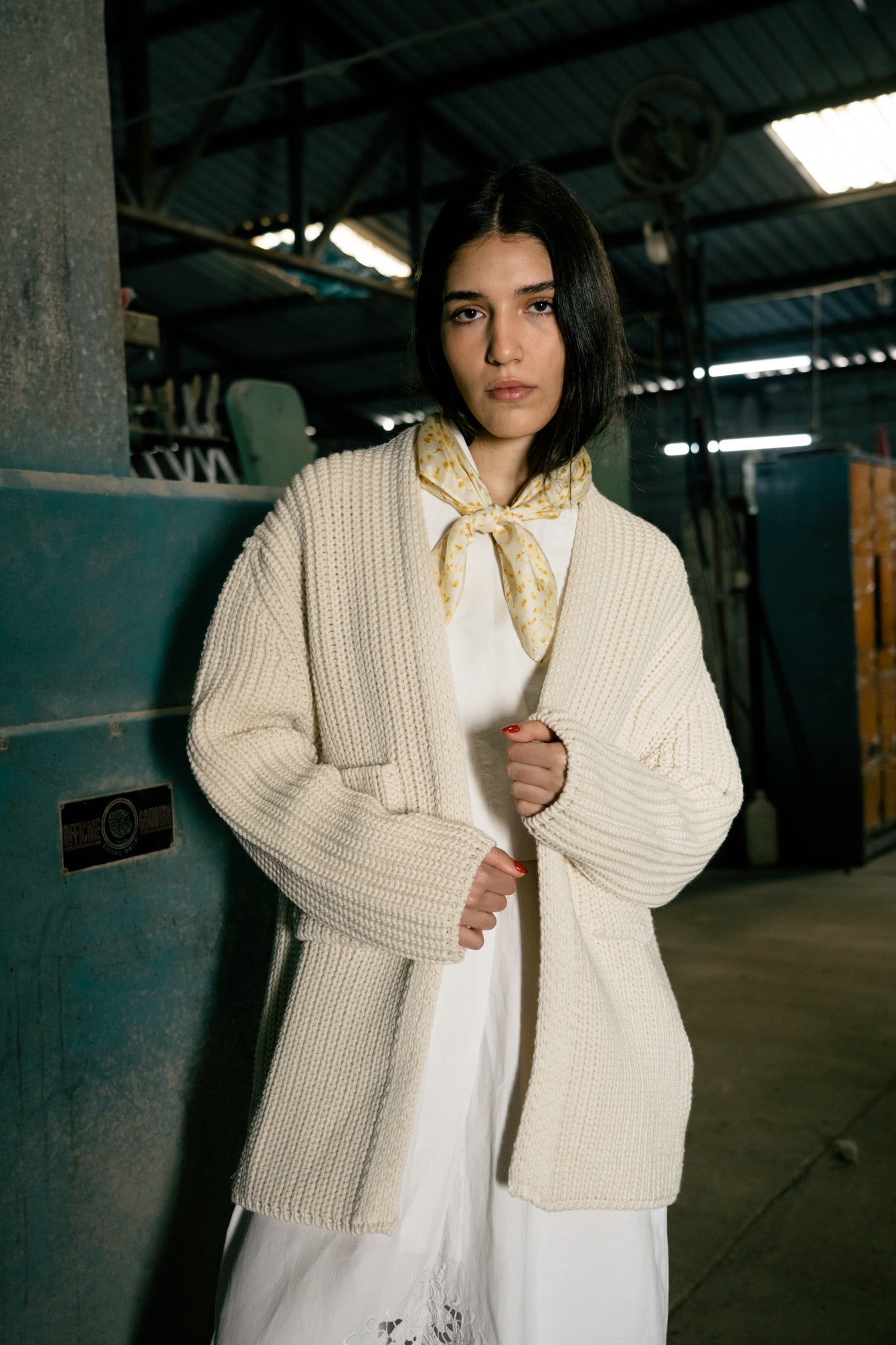 CEDRO CARDIGAN - IVORY - ound - KNITS