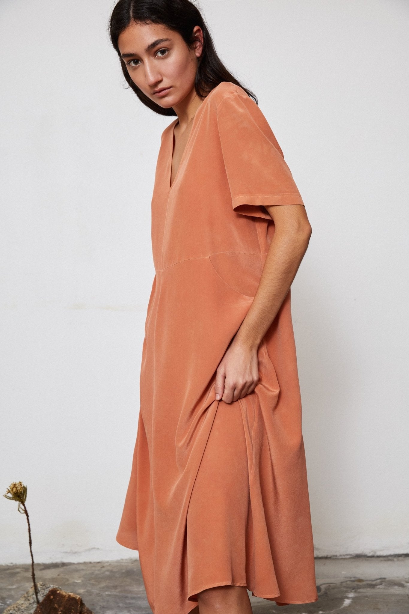 FLARED DRESS - LOQUAT - ound - DRESSES