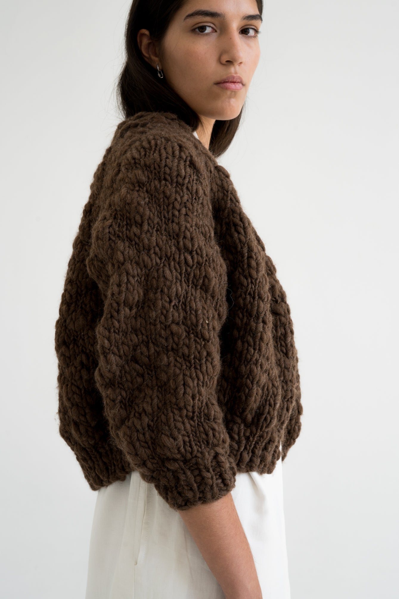 JACARANDA CARDIGAN - EARTH - ound - KNITS