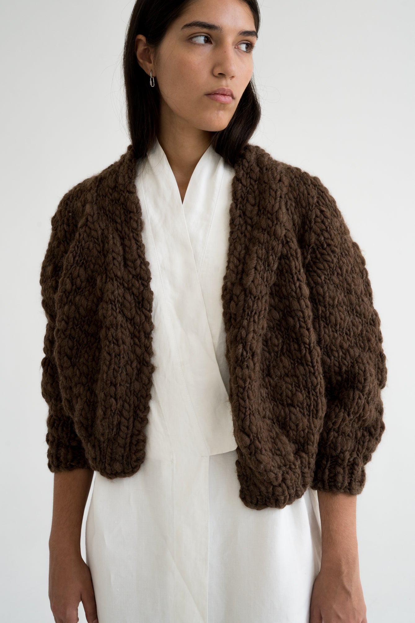 JACARANDA CARDIGAN - EARTH - ound - KNITS