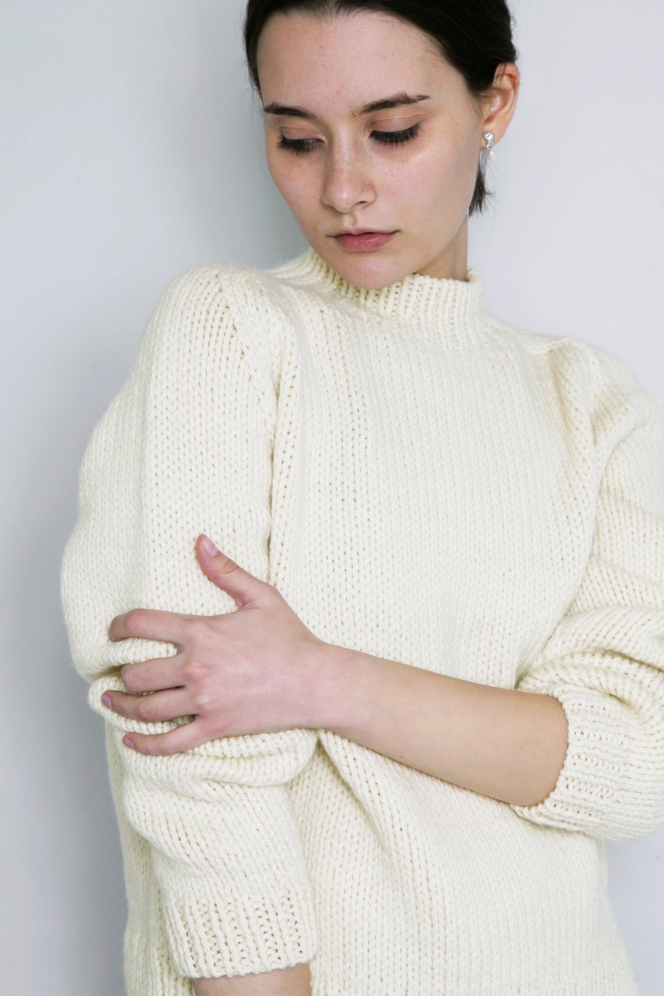 MOLLE JUMPER - IVORY - ound - KNITS