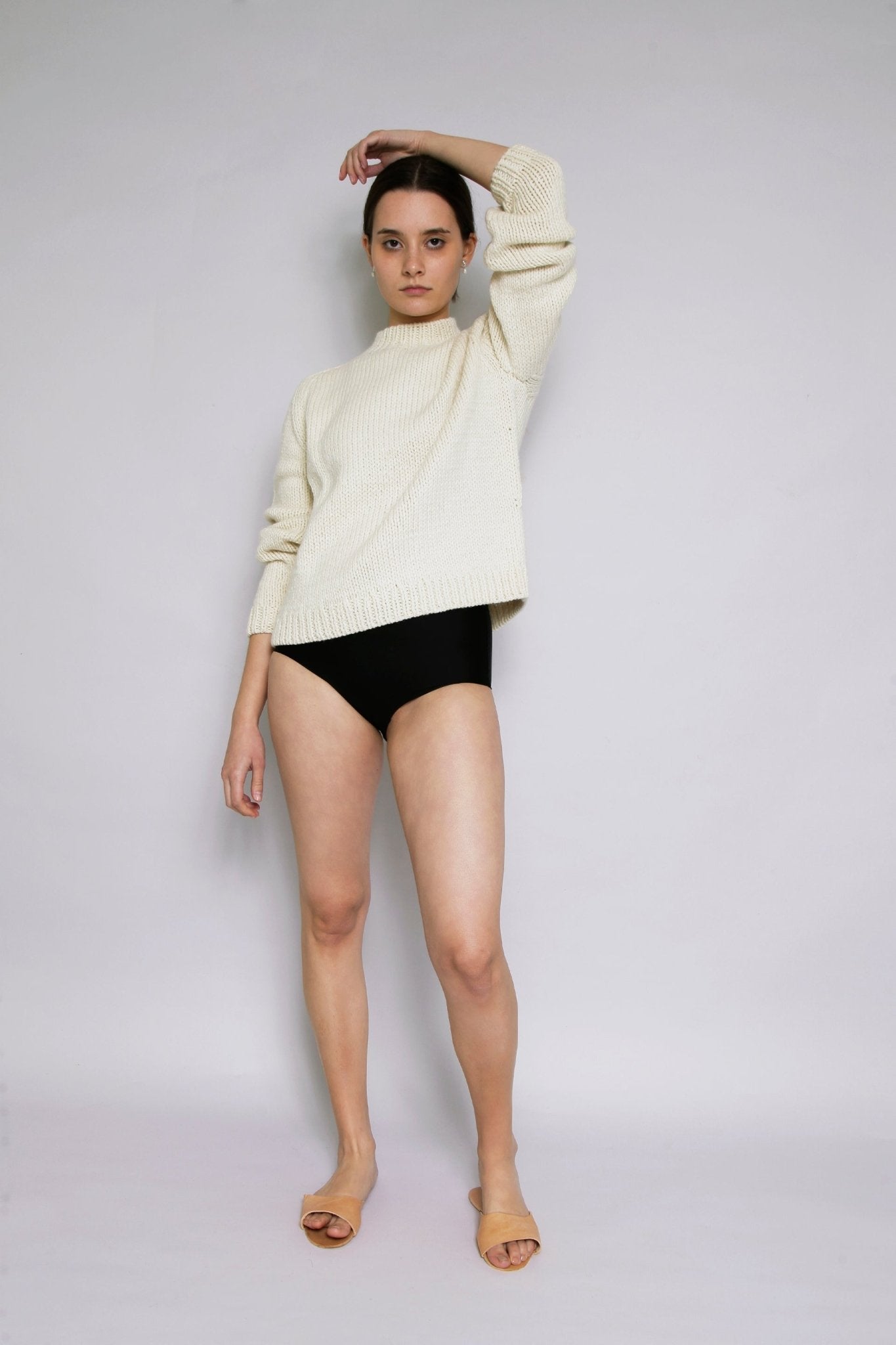 MOLLE JUMPER - IVORY - ound - KNITS