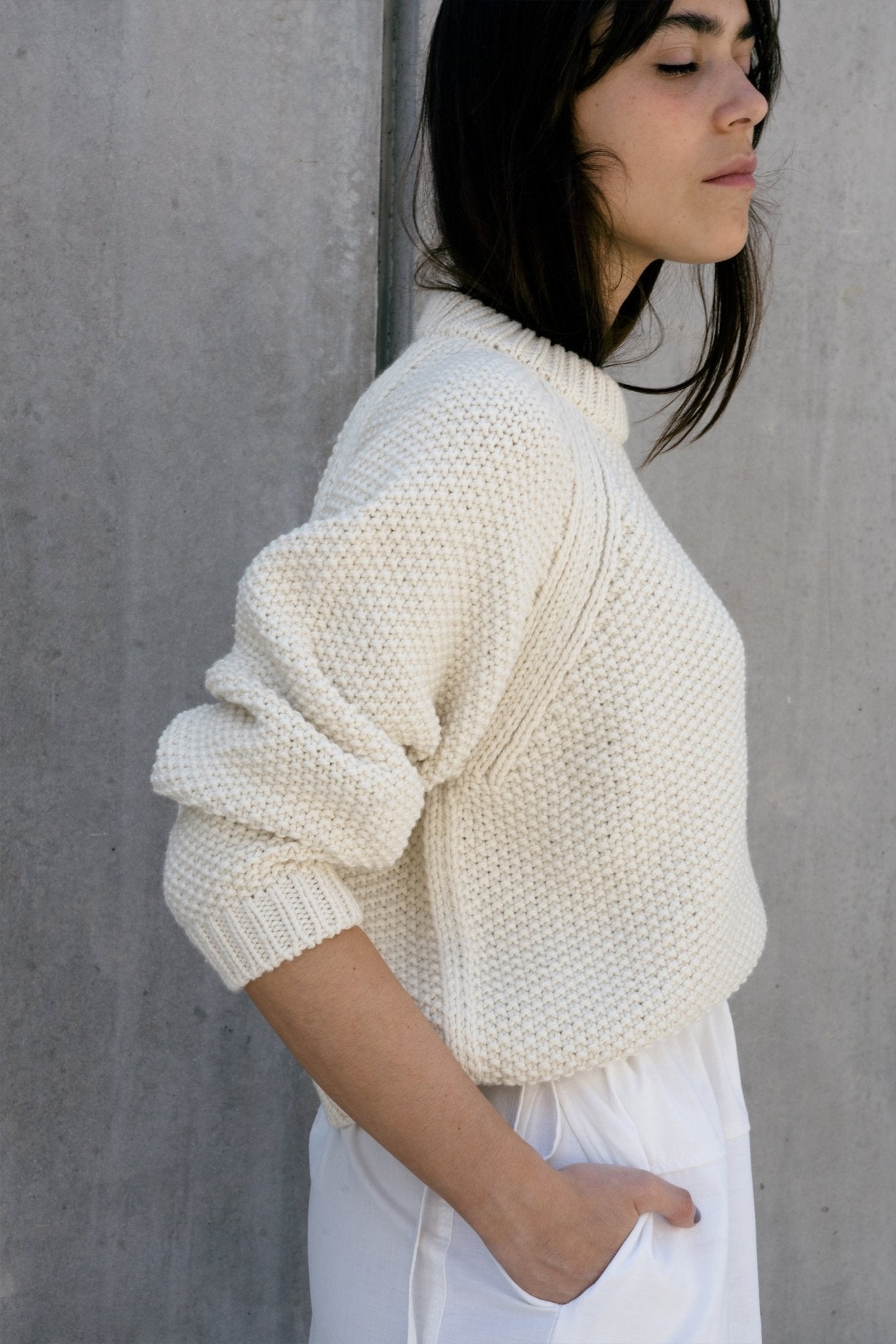 NACA JUMPER - IVORY - ound - KNITS