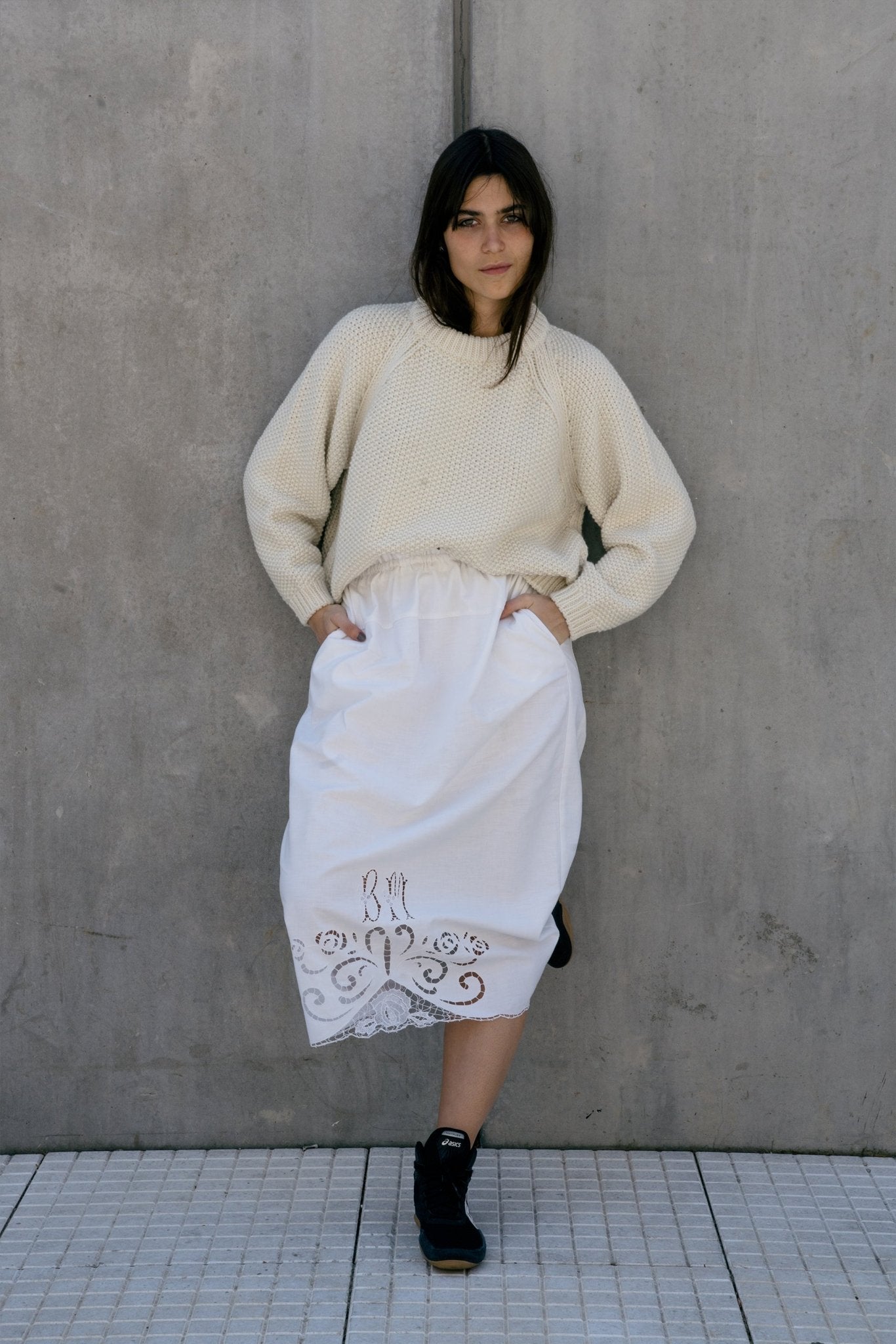 NACA JUMPER - IVORY - ound - KNITS