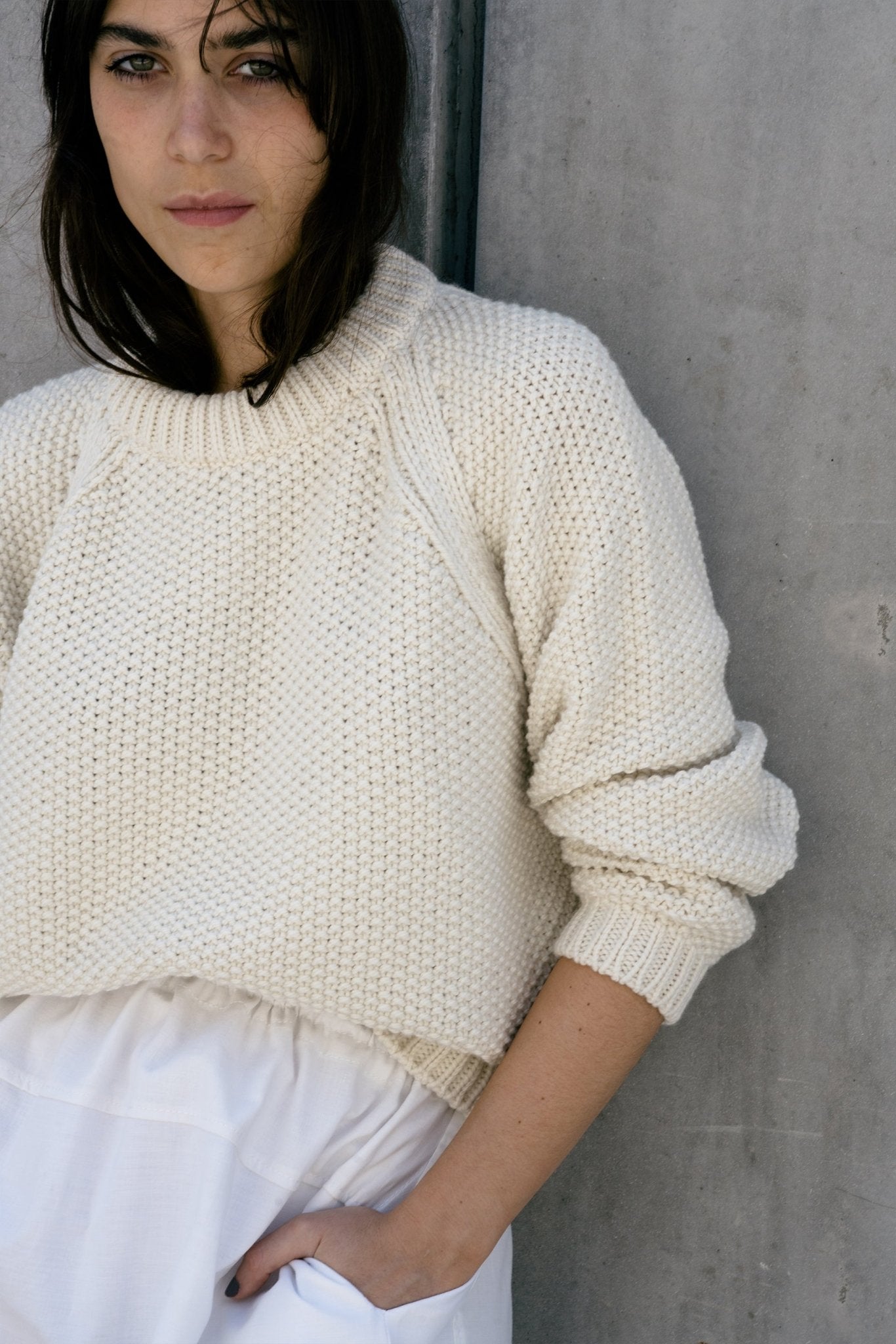 NACA JUMPER - IVORY - ound - KNITS