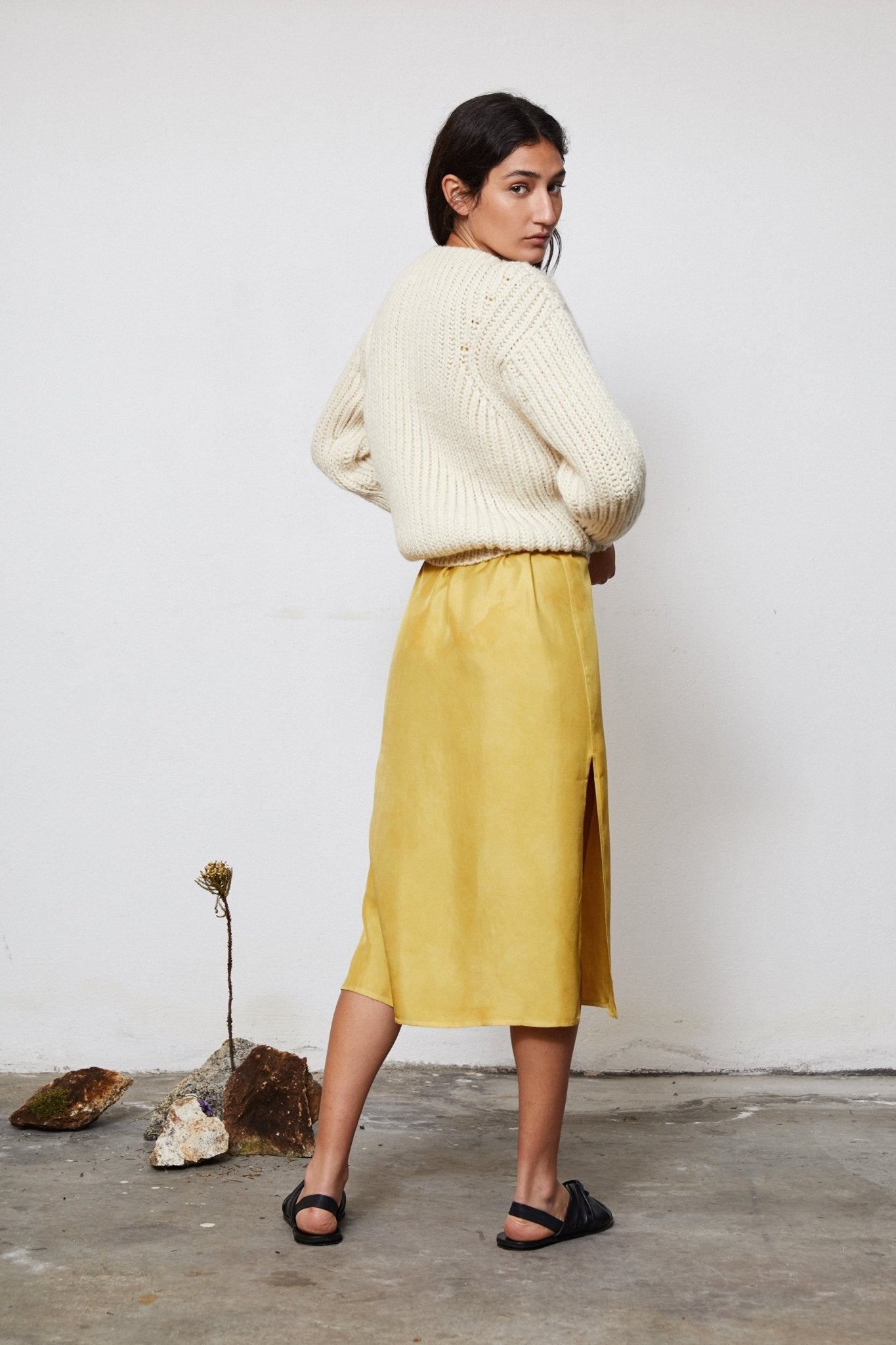 OMBU JUMPER - IVORY - ound - KNITS